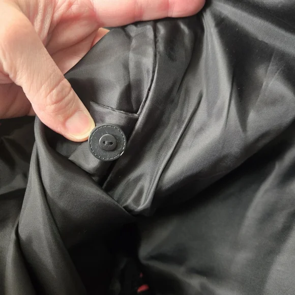 QUACKER FACTORY XS Black Leather Jacket Embroidered Biker Romantic Western NWT - Picture 14 of 14